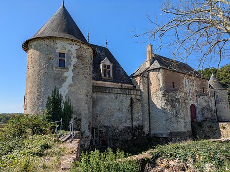 Le château de La Verrerie, Oizon, Cher