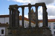 Evora, Portugal, Roman temple : Evora, Portugal, Roman temple