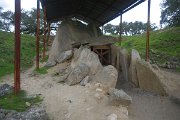 Anta Grande de Zambujeiro near Evora, burial chamber, Portugal : Anta Grande de Zambujeiro near Evora, burial chamber, Portugal