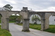 Portugal, Valverde viaduct near Evora : Portugal, Valverde viaduct near Evora