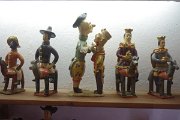 Estremoz, Estremoz pottery dolls (bonecos), Municipal Museum, Portugal : Estremoz, Estremoz pottery dolls (bonecos), Municipal Museum, Portugal