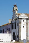 Convent storks, Monsarez, Portugal : Convent storks, Monsarez, Portugal