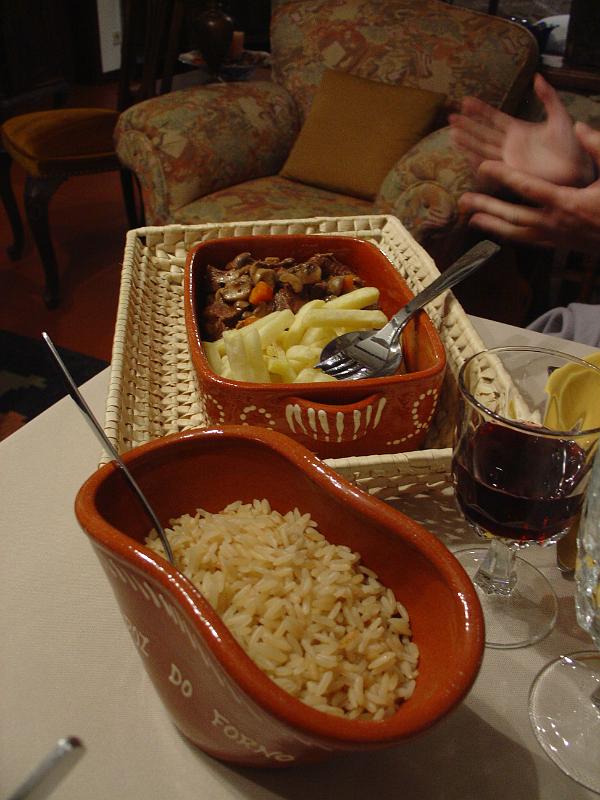 DSC00549.JPG - Veal and chips and oven rice