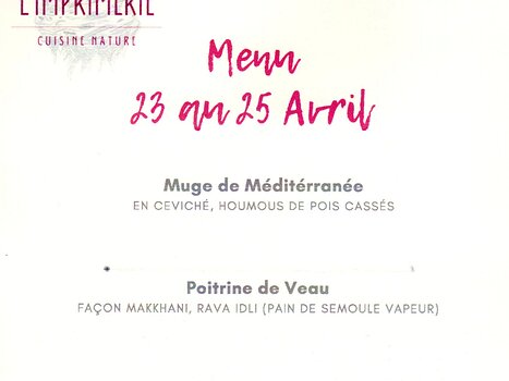 Imprimerie home delivery 24apr2021