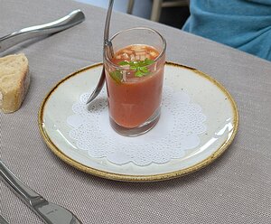 20250709_PXL104304455_Pixel7a-JEB The 26€ menu of the day - gazpacho