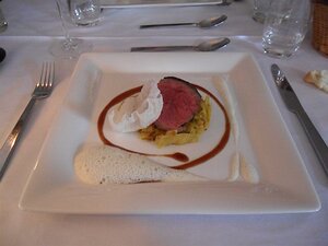 20130602_SAM_1206_ES71 main: beef fillet with white cabbage in a curry sauce