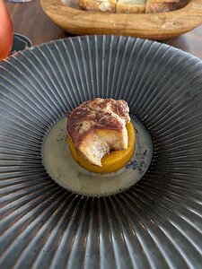 20251026_PXL124109103_Pixel7a-JEB foie gras, butternut squash, beetroot and tête de veau