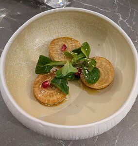20250123_PXL_202501071_Pixel7a-JEB La Daurade en raviole, marinade à l'asiatique et grenade en fraîcheur