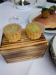 20250614_PXL105631656_Pixel7a-JEB amuse bouche: tartlet with cucumber, goats cheese and mint