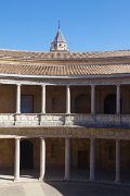 Alhambra, Andalusia, Granada, Palacio de Carlos V, Spain : Alhambra, Andalusia, Granada, Palacio de Carlos V, Spain