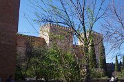 Alcazaba, Alhambra, Andalusia, Granada, Spain : Alcazaba, Alhambra, Andalusia, Granada, Spain