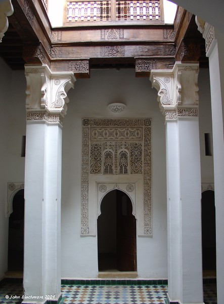 Marrakech113.jpg - Ben Youssef Medersa (Koranic School)