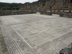 Conimbriga Roman ruins, near Cimbra, Portugal